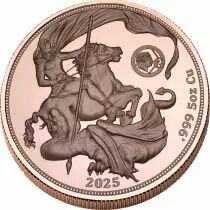 Ghana Giant Panda - 1 Dollar 2025 Copper