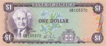 Giamaica 1 Dollar - Sir Bustamante - ND (1982-1986) - P.64