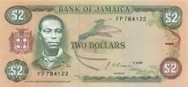Giamaica 2 Dollars - 1990 - P.69
