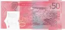 Giamaica 50 Dollars Paul Bogle - George Gordon - Polymer - 2022 - Serial AC