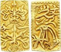 Giappone 1 Bu - Ere Edo - Genbun - 1736-1818 - Gold