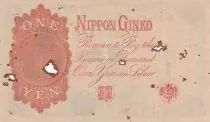 Giappone 1 Yen - Takeuchi Sukune - ND (1916) - P.30c