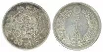Giappone 50 Sen, Flower- Dragon - 1898 YR. 31 - Eighth ex.