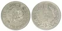 Giappone 50 Sen, Flower- Dragon - 1898 YR. 31 - Eleventh ex.