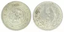 Giappone 50 Sen, Flower- Dragon - 1898 YR. 31 - Fifth ex.