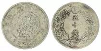 Giappone 50 Sen, Flower- Dragon - 1899 YR. 32- First ex.