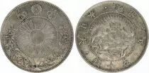 Giappone 50 Sen Dragon - 1870 Meiji 3 - 2 em ex