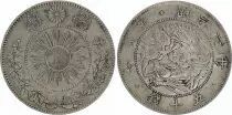 Giappone 50 Sen Dragon - 1870 Meiji 3 - 4 em ex