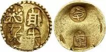 Giappone Nisshu Kin - 2 Shu Gold - Province of Koshu