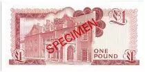 Gibilterra 1 Pound Elisabeth II - House