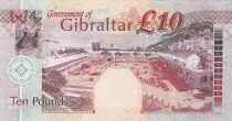 Gibilterra 10 Pounds Elizabeth II - Millenium issue - 2000