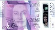 Gibilterra 100 Pounds Elisabeth II - Sir Josua Hassan - 2015