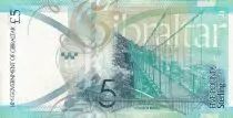 Gibilterra 5 Pounds - Elizabeth II - Windsor Bridge - 2020 - UNC - P.NEW