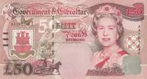 Gibilterra 50 Pounds Elisabeth II - Wiston Churchill - 2006 - P.34