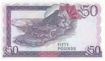 Gibilterra 50 Pounds Elizabeth II - View of Rock - 1986 - UNC - P.24