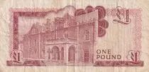 Gibraltar 1 Pound - Elizabeth II - House - 1979 - P.11b