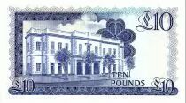 Gibraltar 10 Pounds Elizabeth II - Governor´s House - 1986