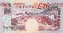 Gibraltar 10 Pounds Elizabeth II - Millenium issue - 2000