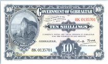 Gibraltar 10 Schillings - 50 Pence - Touristic note 1934  2018 - UNC