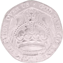 Gibraltar 20 Pence - Charles III - Couronnement - 2023