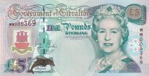 Gibraltar 5 Pounds Elisabeth II - Millenium issue - 2000