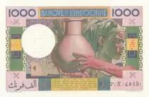 Gibuti 1000 Francs - Woman with jug - 1946 - Specimen - UNC - P.20s