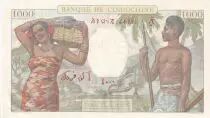 Gibuti 1000 Francs Market scene ND (1938) - Specimen
