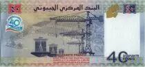Gibuti 40 Francs  - 40 eme Birthay of  independance - 2017