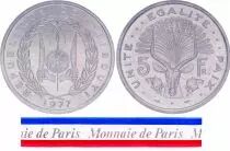 Gibuti 5 Francs - 1977 - Test strike