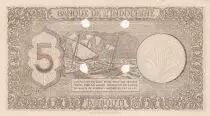 Gibuti 5 Francs - Palestinian printing - Specimen - 1945 - J.23 - AU - P.14s