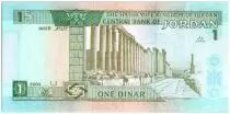 Giordania 1 Dinar King Hussein - Ruins of Jerash