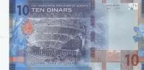 Giordania 10 Dinars King Talal Ibn Adbdullah - Roman theater of Amman - 2022 - Hybrid