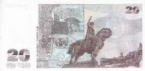 Goergien 20 Lari - I. Chavchavadze - King V. Gorgosal - 1995 - P.57