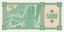 Goergien 5000 Kuponi ND1993 - Tatzminda Mount  - P.31 - UNC - Serial 211 to 244