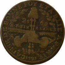Good Faith Treasury ? Montagny Six Blancs ? Paris, 1791