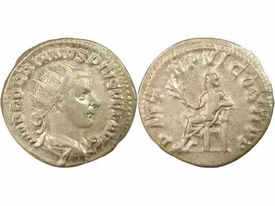 Gordian III - Antoninianus, Apollo- 243 / 244 Rome