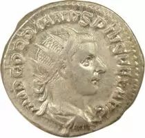 Gordian III - Antoninianus, Apollo- 243 / 244 Rome