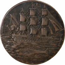 Grande Bretagne  Portsea - 1/2 Penny Token 1796
