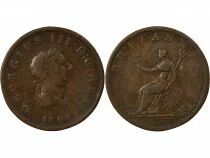 Grande Bretagne George III - 1/2 Penny, 4th Portrait - 1806 Soho