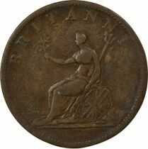 Grande Bretagne George III - 1/2 Penny, 4th Portrait - 1806 Soho