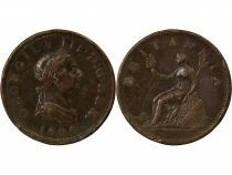 Grande Bretagne George III - Penny, 4th Portrait - 1806 Soho