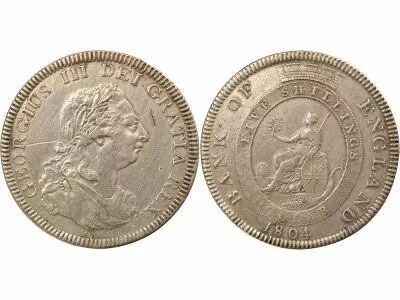 Grande Bretagne George III - Silver Dollar - 1804 London