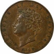 Grande Bretagne George IV - 1/2 Penny - 1827 London