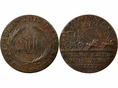 Grande Bretagne Token - J. Palmer Esquire (1797)