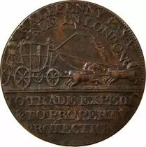 Grande Bretagne Token - J. Palmer Esquire (1797)