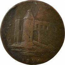 Grande Bretagne Token, Charles Heaths Bay Maker Colchester - 1794