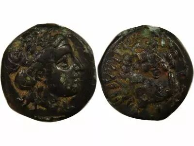 Gr�ce (Ionie) Troade, Antandros - Unit�, Bronze - III / IVe Si�cle Av JC