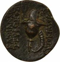 Gr&egrave;ce (Royaume Seleucide) Diodote Tryphon - Dichalque, au Casque Mac&eacute;donien - 142 / 138 Av JC
