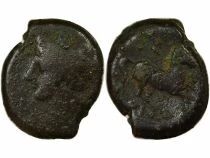 Gr&egrave;ce (Zeugitane) Unite Bronze - IVe Si&egrave;cle Av JC