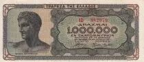 Gr&egrave;ce 1000000 Drachmes - Dieu - Parth&eacute;non - 1944- S&eacute;rie IB - P.127a
